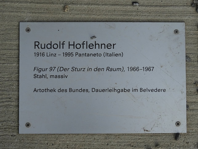 'Der Sturz in den Raum' von Rudolf Hoflehner