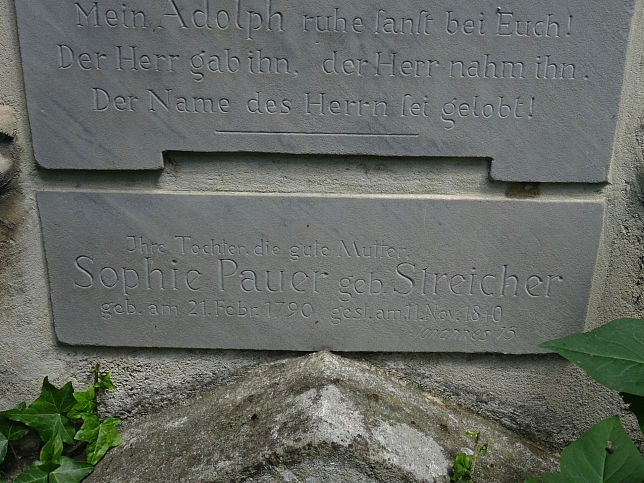Sophie Pauer, geb. Streicher