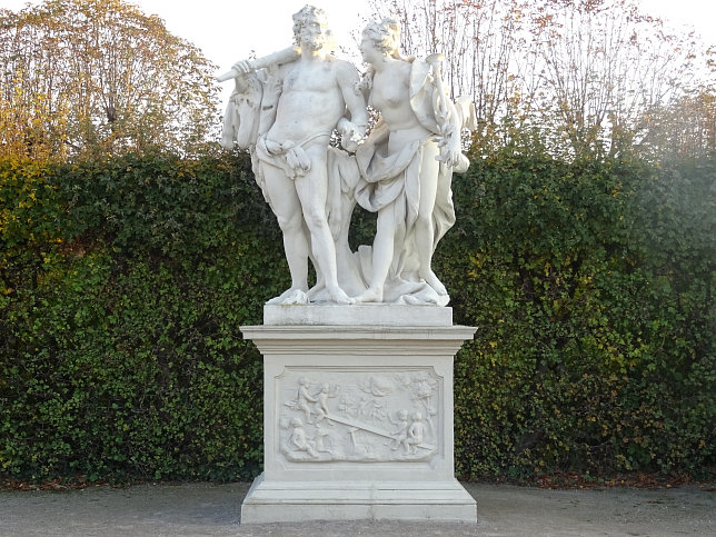 Herkules und Kalliope, Belvedere