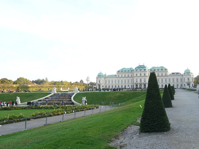 Kaskadenbrunnen, Schloss Belvedere