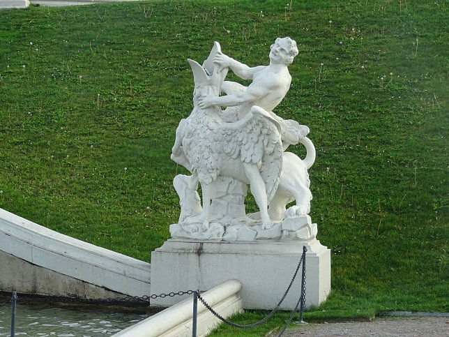 Kaskadenbrunnen, Schloss Belvedere