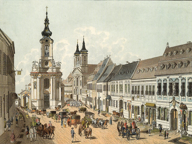 Nikolaikirche im Jahr 1783