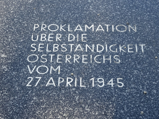 Proklamation über die Selbstständigkeit Österreichs vom 27. April 1945