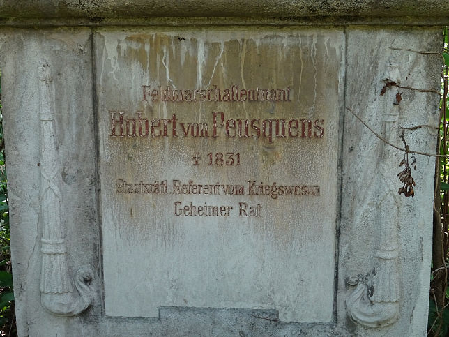 St. Marxer Friedhof, Hubert von Peusquens