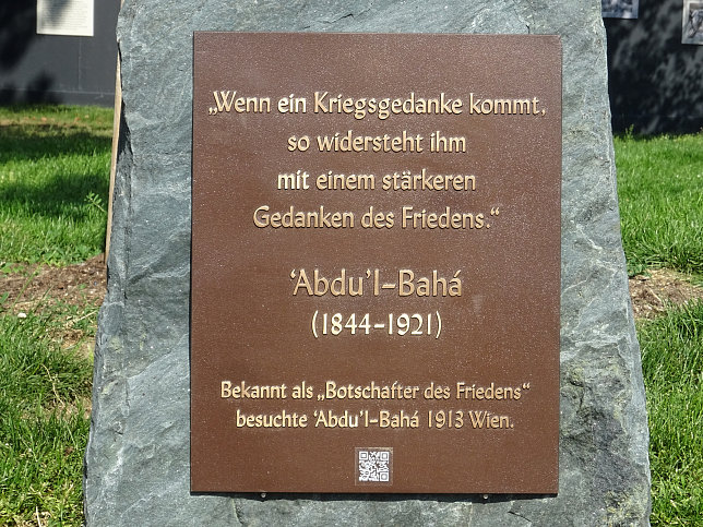 Abdul-Baha-Gedenkstein
