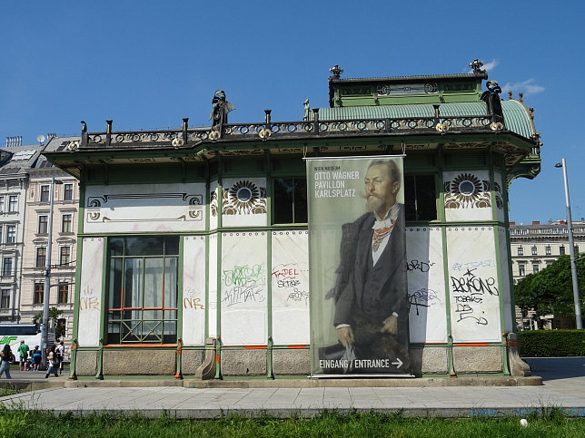 Otto-Wagner-Pavillons auf dem Karlsplatz