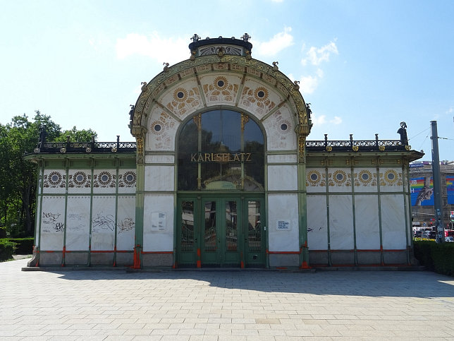 Otto-Wagner-Pavillons auf dem Karlsplatz