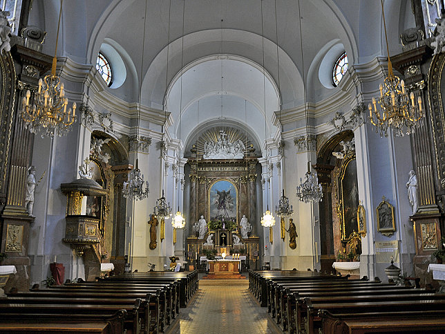 Pfarrkirche hl. Ägidius, Innenansicht