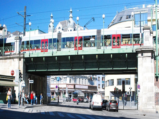 Brcken ber die Gumpendorfer Strae