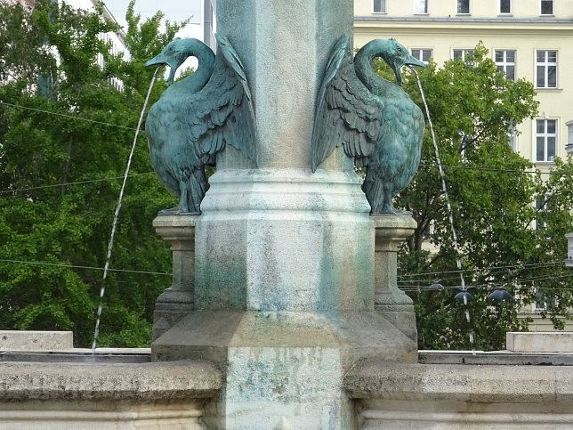 Gänsemädchenbrunnen in Wien-Mariahilf