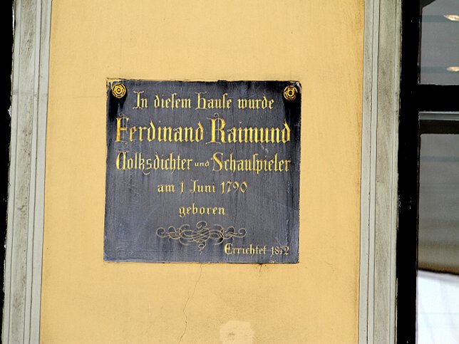 Geburtshaus Ferdinand Raimund