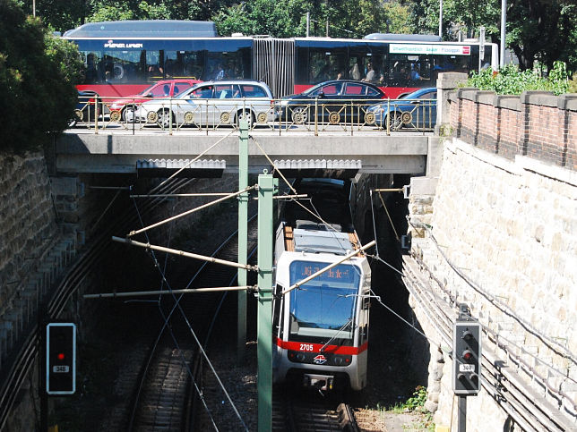 Brcke im Zuge Koppstrae / Neustiftgasse