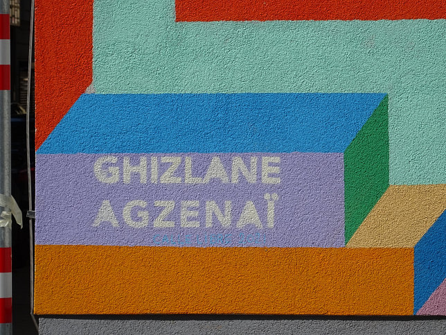 Ghizlane Agzenaï, Wandbild