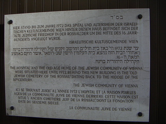 Jüdischer Friedhof Rossau