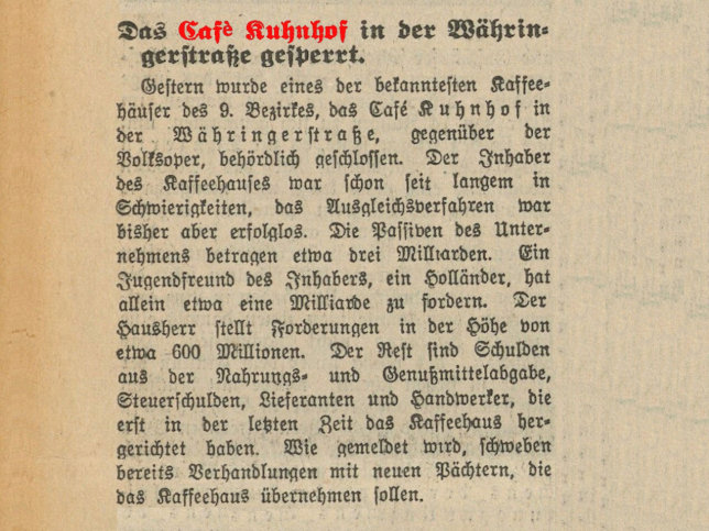 Caf Kuhnhof