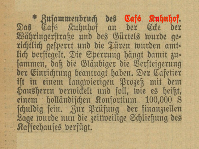 Caf Kuhnhof