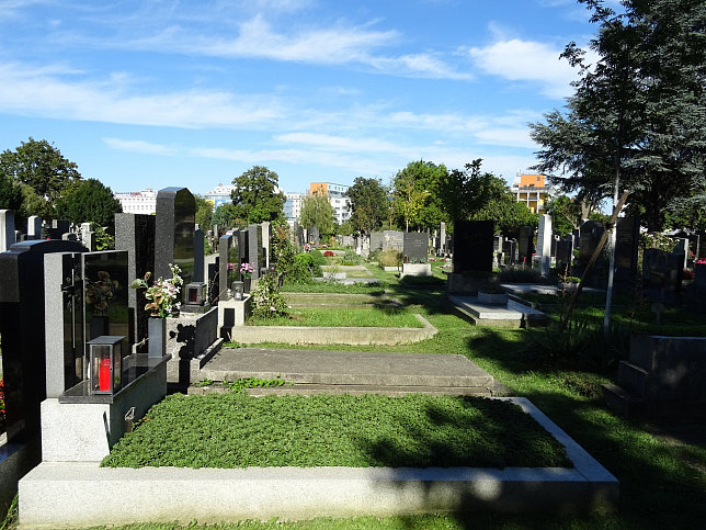 Evangelischer Friedhof Matzleinsdorf in Wien-Favoriten.