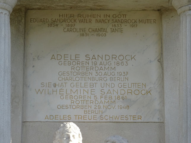 Adele und Wilhelmine Sandrock