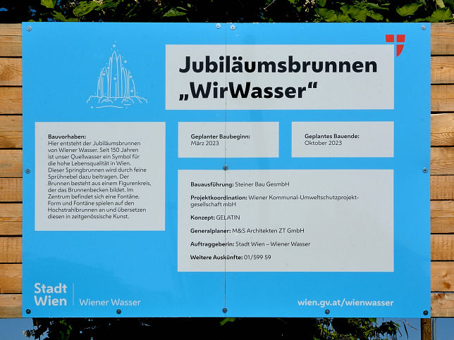 Jubilumsbrunnen WirWasser