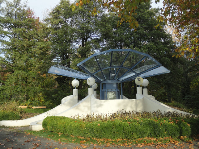 Wetterstation im Kurpark Oberlaa