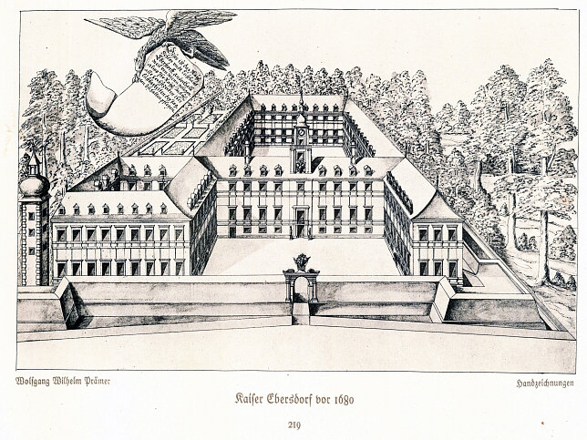 Schloss Kaiserebersdorf vor 1680