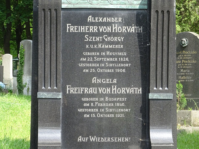 Alexander Freiherr von Horv�th