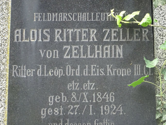 Alois Ritter Zeller von Zellhain