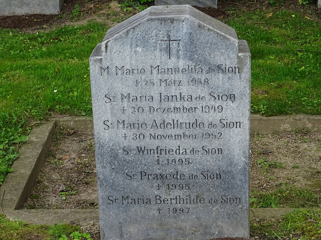 Ruhesttte der Klosterfrauen von Notre Dame de Sion