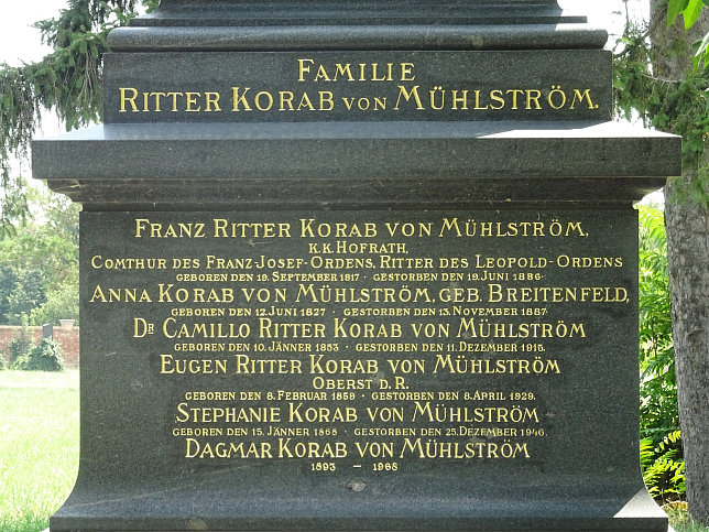 Franz Korab Ritter von M�hlstr�m