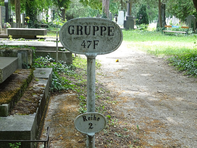 Zentralfriedhof, Gruppe 47 F