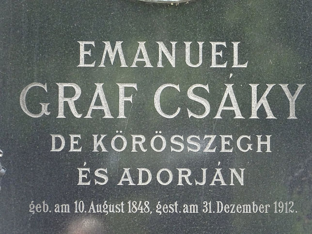 Graf Emnuel Karl Csky
