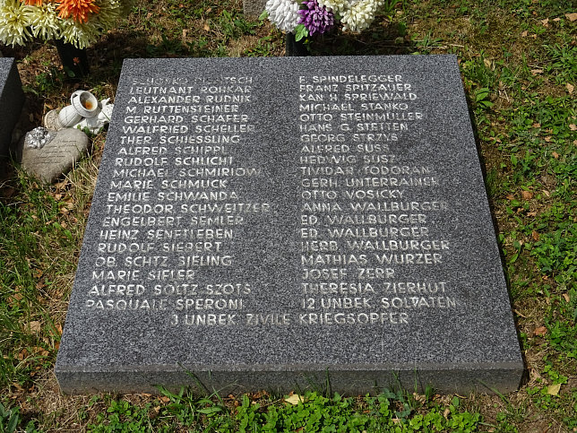Friedhof Baumgarten, Grber 2. Weltkrieg
