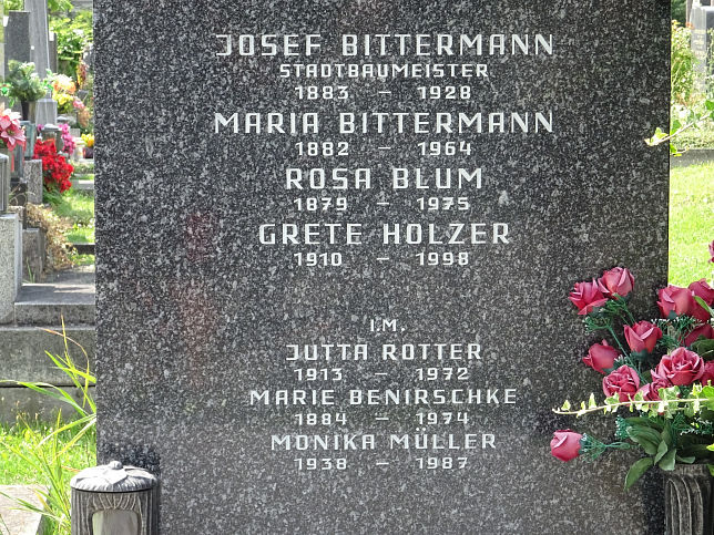 Josef Bittermann, Stadtbaumeister