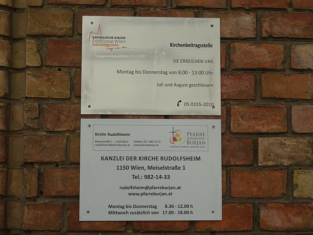Rudolfsheimer Pfarrkirche, Kanzlei