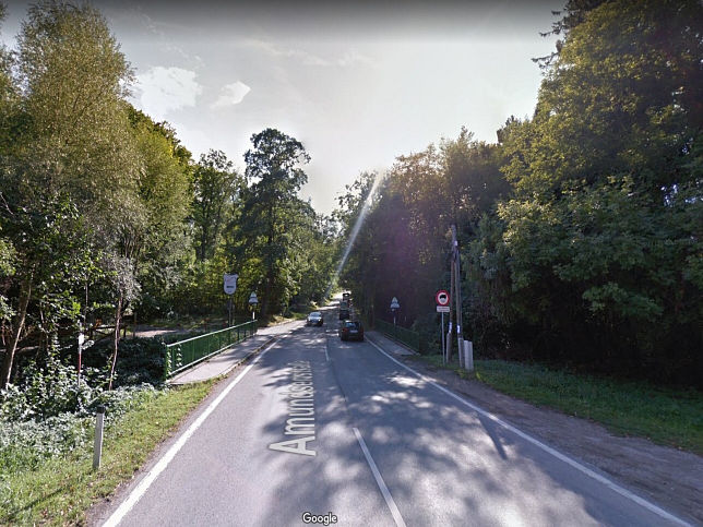 Brücke über den Alsbach bei der Villa Roth