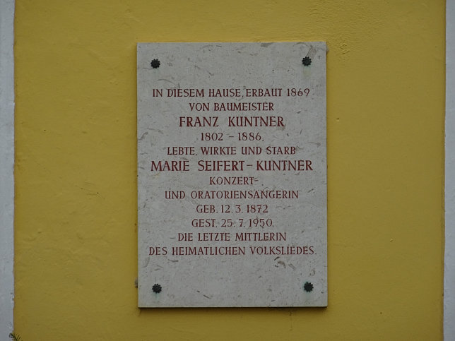 Marie Seifert-Kuntner Haus
