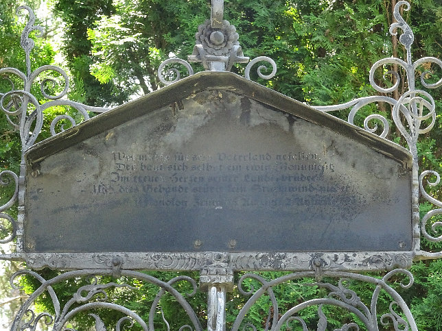 Ptzleinsdorfer Friedhof, Kriegerdenkmal