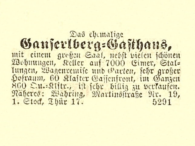 Gasthaus zum Ganserlberg