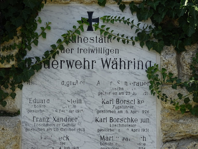 Gersthofer Friedhof, Feuerwehr W�hring