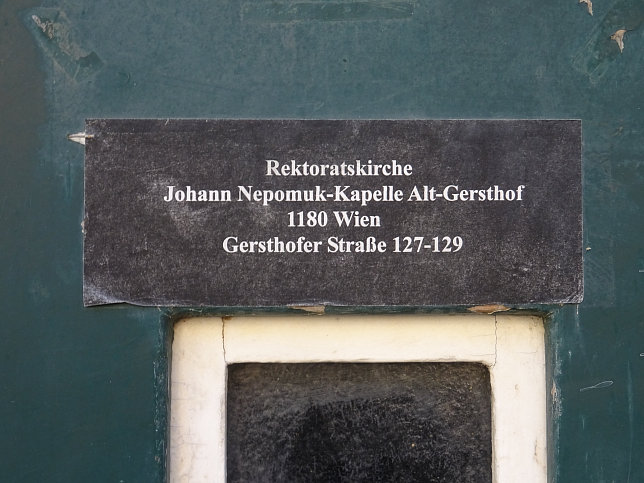 Johannes-Nepomuk-Kapelle (Gersthof)