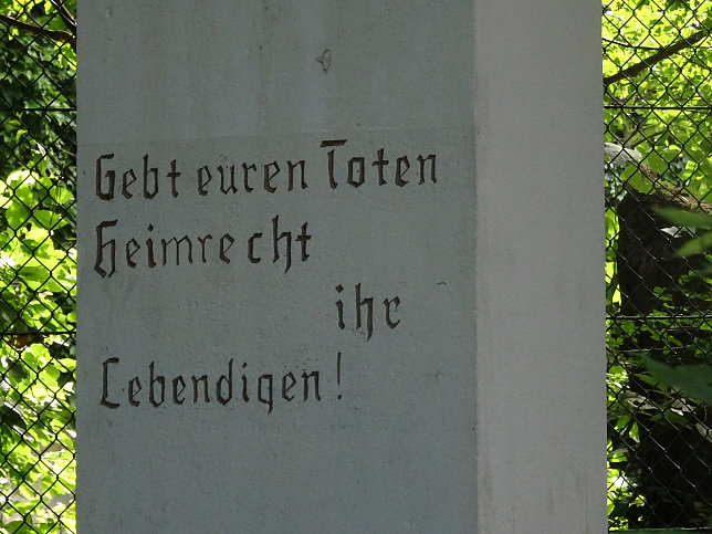Kriegerdenkmal des Turnerbundes