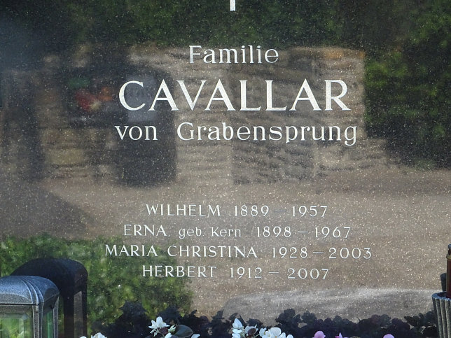 Wilhelm Cavallar von Grabensprung