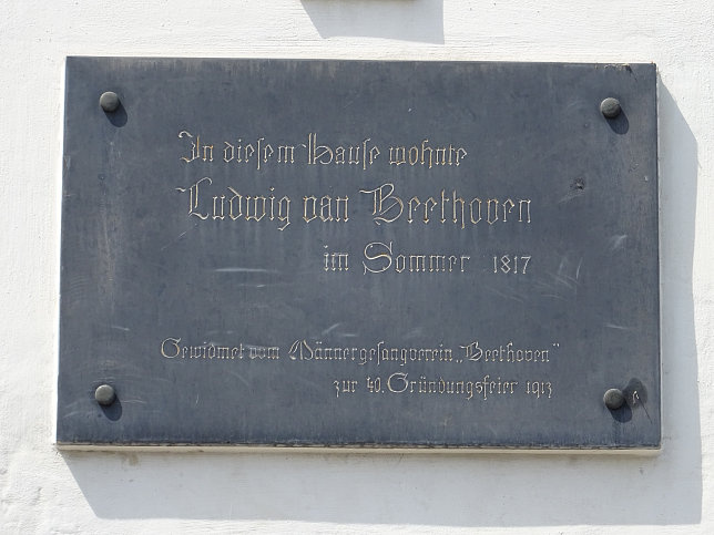 Greinerhaus, Beethoven-Wohnhaus