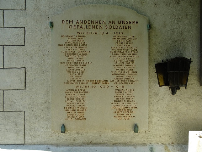 Kriegerdenkmal Grinzing