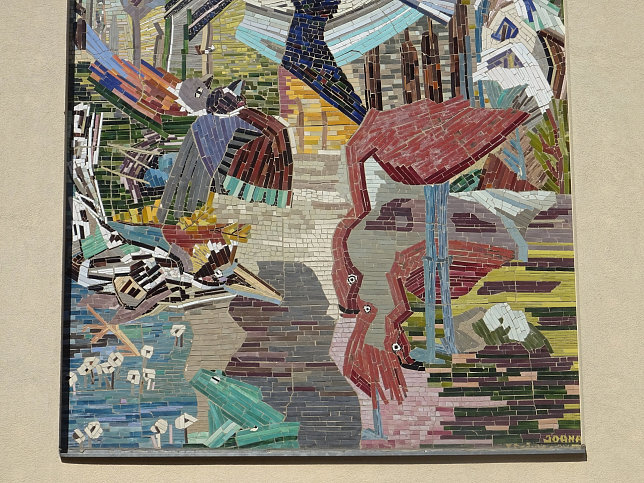 Mosaikwandbild 