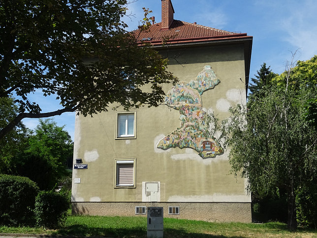 Wandmosaik 'Weingarten'