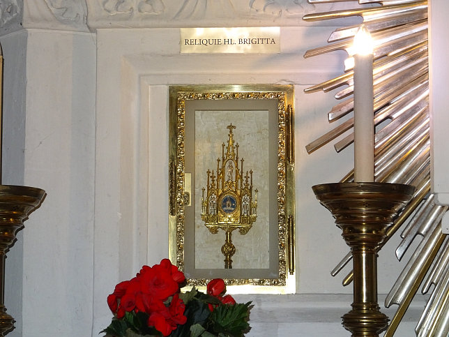 Brigittakirche, Reliquie Hl. Brigitta