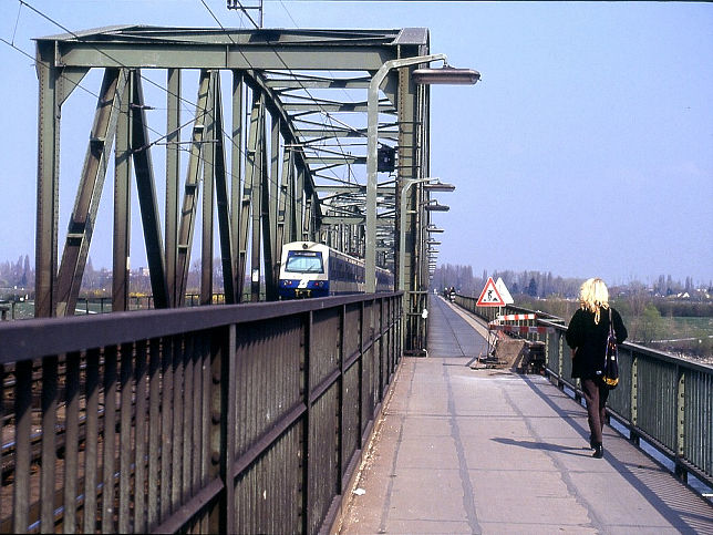 Steg an der Nordbahnbr�cke