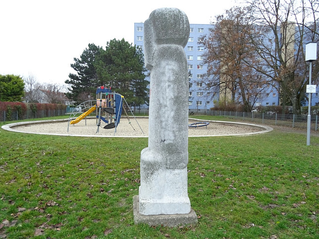 Skulptur 'Die Trauernde'
