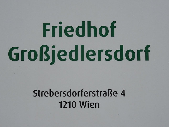 Friedhof Gro�jedlersdorf